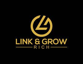 Nro 551 kilpailuun Link and Grow Rich Logo käyttäjältä mohammadmojibur9
