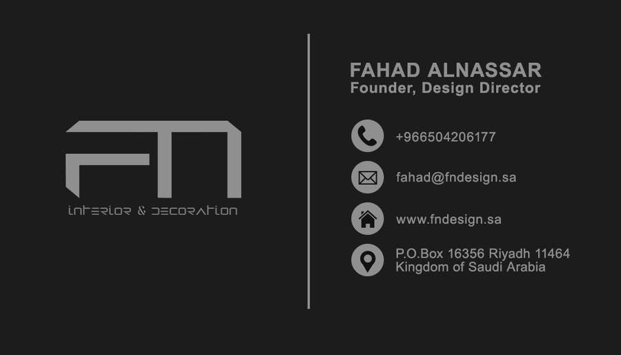 Entry 48 By Azure7 For Design Some Business Cards For An Interior Design Firm Freelancer