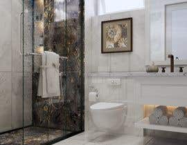 nº 10 pour Interior design 3D render of bathrooms par mohammadrashad99 