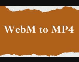 Nro 54 kilpailuun Convert Videos from WebM to MP4 käyttäjältä sohanworking7
