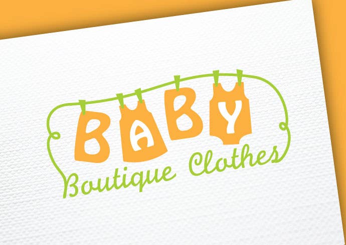 Penyertaan Peraduan #70 untuk                                                 Design a Logo for baby boutique clothes website
                                            