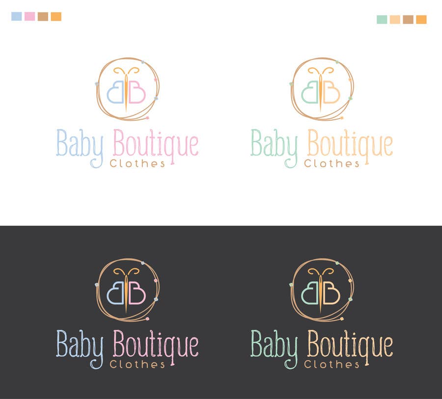 Kilpailutyö #90 kilpailussa                                                 Design a Logo for baby boutique clothes website
                                            