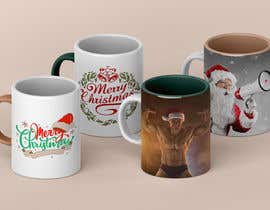 Nro 22 kilpailuun 5 Christmas-Themed Designs for a standard 11oz Mug käyttäjältä Mostakeem