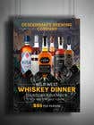 Graphic Design Kilpailutyö #42 kilpailuun Wild West Whiskey Dinner - 29/09/2022 13:58 EDT
