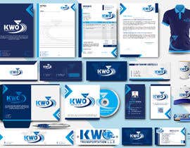 #119 cho Make a full Corporate ID for  ( K W O Transportation L.L.C ) bởi mksdesigner02
