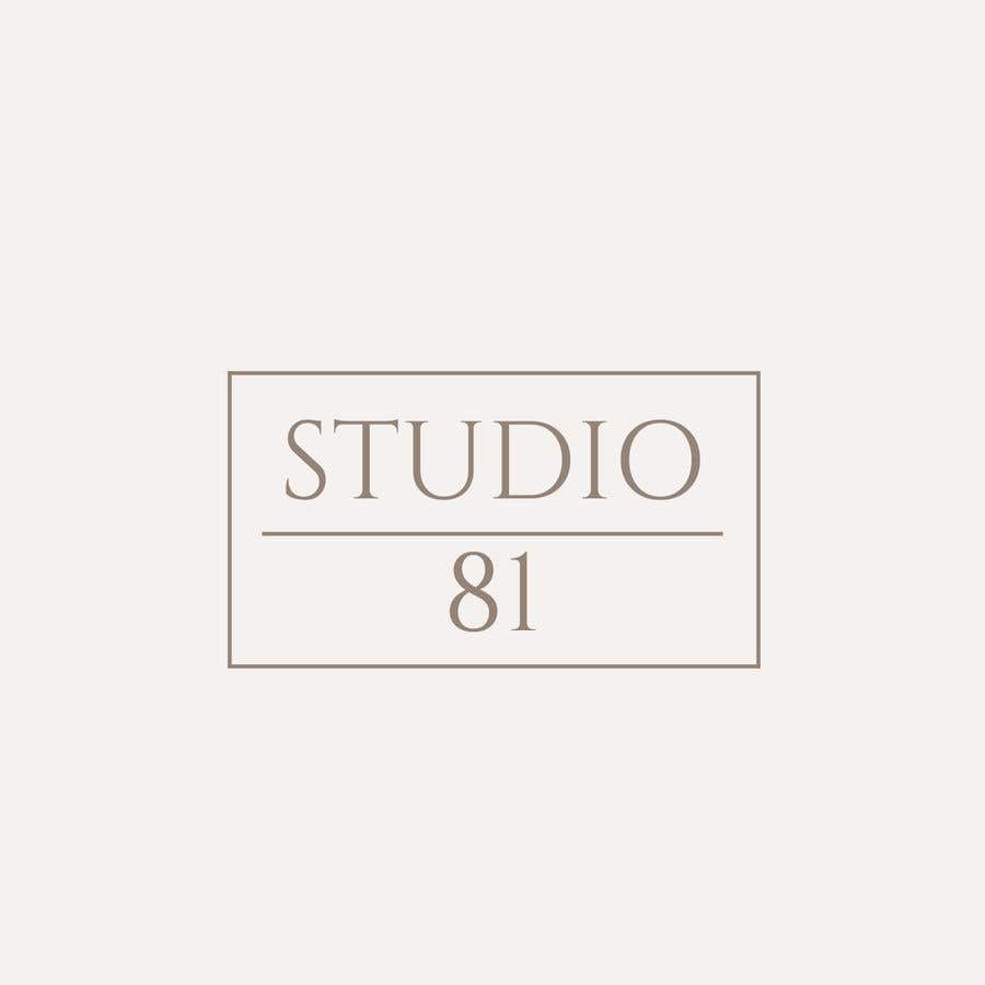 Kilpailutyö #54 kilpailussa                                                 Logo brand needed for the name Studio 81
                                            