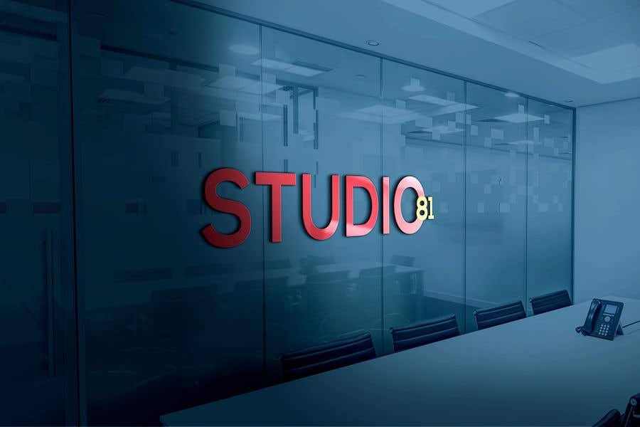 Kilpailutyö #93 kilpailussa                                                 Logo brand needed for the name Studio 81
                                            