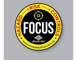 Nro 123 kilpailuun Design a hi viz graphic for FOCUS stickers - workplace safety company käyttäjältä joyantabanik8881
