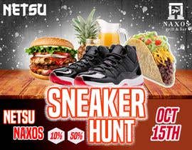 #34 for flyer for a sneaker hunt by Mena4designs