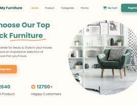 nº 6 pour Furniture catalog website desktop &amp; mobile design par goyaniakash007 