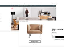 nº 2 pour Furniture catalog website desktop &amp; mobile design par hassanirshad44 