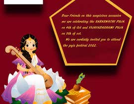 #29 untuk Saraswathi/Ayudha Pooja &amp; Vijayadashami greetings oleh Shweta266