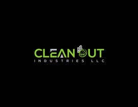 #206 untuk Clean Out Industries Logo oleh miah97550