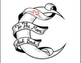 #55 para Tatoo Design - &quot;To the Moon and back&quot; por One13