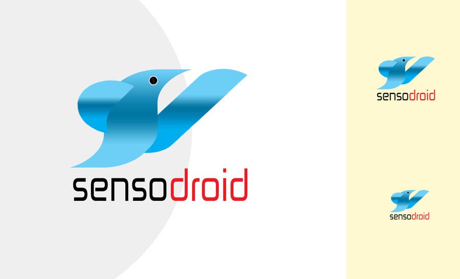 Kilpailutyö #246 kilpailussa                                                 Design a Logo for Sensodroid company
                                            