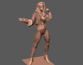 #72 для Cyberpunk Girl 3D Sculpt for 3D Printing. // Chica Cyberpunk Escultura 3D para impresión 3D от MilosGrabez