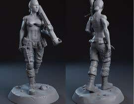 #61 for Cyberpunk Girl 3D Sculpt for 3D Printing. // Chica Cyberpunk Escultura 3D para impresión 3D af shalton4