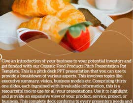 Nro 22 kilpailuun Food and Beverage Business Best Practice deck for presentation käyttäjältä JewelKumer