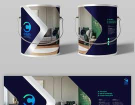 #95 untuk Design for 4 labels for paint bucket oleh marianaalbuerne