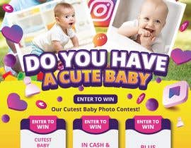 #141 for PROMOTIONAL FLYER FOR ONLINE CUTE BABY PHOTO CONTEST by smithbappy22