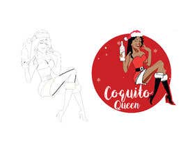 nº 104 pour Coquito Queen logo par rajjeetsaha 