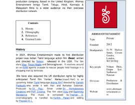 ayeshabinteamin3 tarafından In Need of a Good Copywriter to finish a Wiki Page için no 3