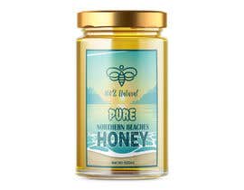 Nro 97 kilpailuun Label design for: &quot;Pure Northern Beaches Honey&quot; käyttäjältä uniquedesigner33