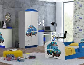 #8 untuk Interior room with furniture design needed oleh Nafaiz07