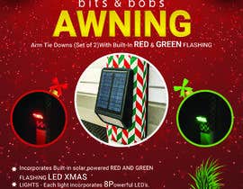 nº 72 pour SOLAR POWERED FLASHING CHRISTMAS LIGHTS/AWNING STAY SHUT STRAPS par aurifuldesigner 