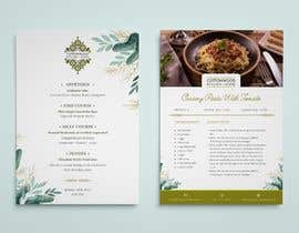 #49 for Build an editable Cottonwood Kitchen + Home Themed recipe card and single page menu. af anamfcalmeiro