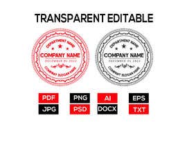 #179 for I need a Transparent editable (date only) digital seal/chop by sksanjoykumar98