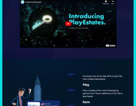 Nro 23 kilpailuun Pet Game Site Design -- blue central theme, in-built logo, menus, art käyttäjältä sharifkaiser