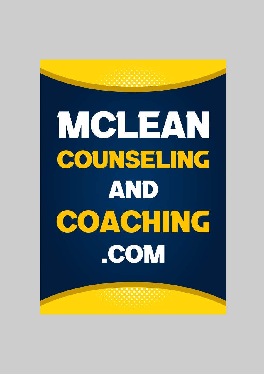 Intrarea #44 pentru concursul „                                                I'd like a graphical sign made from the phrase:  McLean Counseling and Coaching . Com
                                            ”