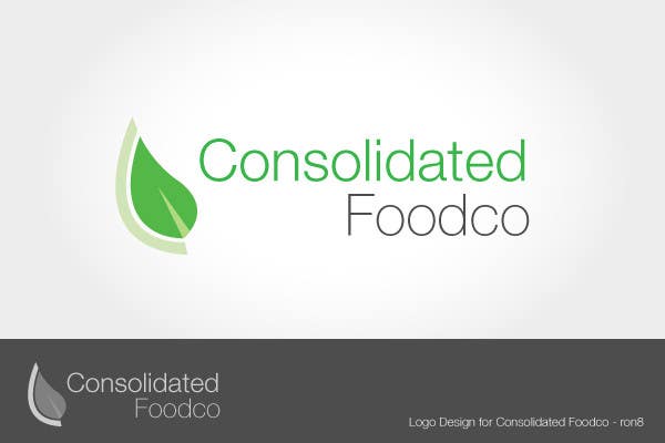 #35. pályamű a(z)                                                  Logo Design for Consolidated Foodco
                                             versenyre