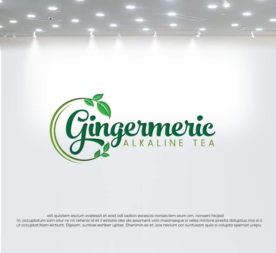 Konkurrenceindlæg #714 for                                                 Gingermeric Alkaline Tea Line
                                            