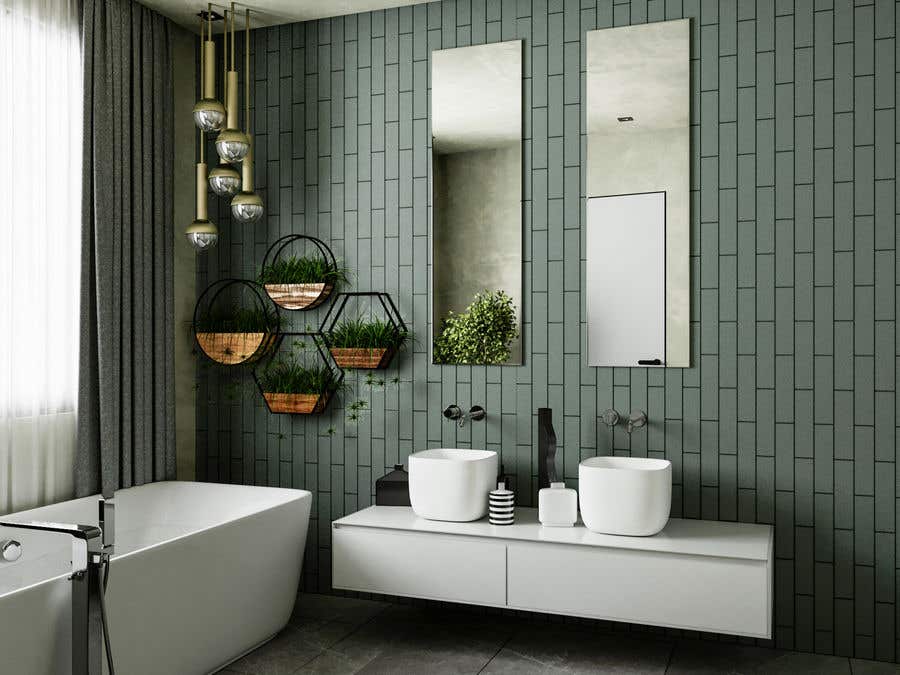 Proposition n°29 du concours                                                 Choose tiles, fittings and colour scheme for a bathroom renovation
                                            