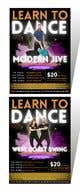 Imej kecil Penyertaan Peraduan #51 untuk                                                     Dance class promotional flyer
                                                