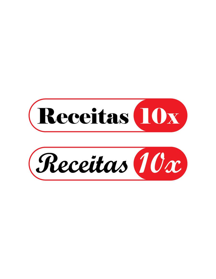 Proposition n°48 du concours                                                 Design a 10x Recipe Method logo for a fitness course in Portuguese "Receitas 10x"
                                            