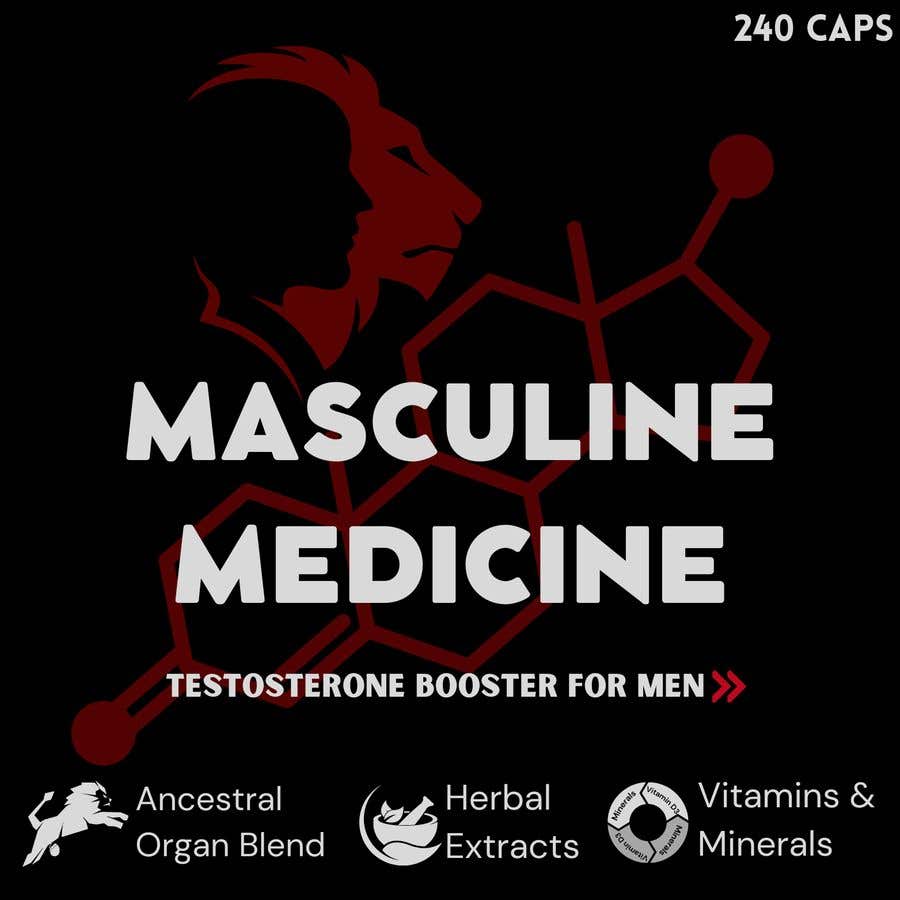 Bài tham dự cuộc thi #237 cho                                                 Supplement Label For A Testosterone Booster
                                            