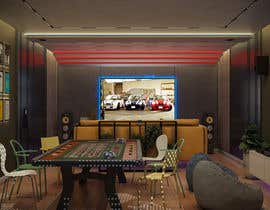#34 untuk Game room / Theater room design oleh Mohamedalaaarchi