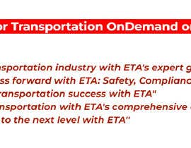 Suptechy tarafından Slogan for Transportation OnDemand online courses için no 26