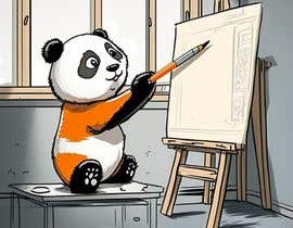 #140 untuk Art Competition - Panda Animal + Logistics oleh wowart1982