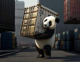 #187 для Art Competition - Panda Animal + Logistics от MightyJEET