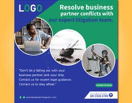 #52 for Facebook and Instagram Ad Image/creatives targeting Business Litigation clients - 03/02/2023 14:37 EST by protectdesigner6
