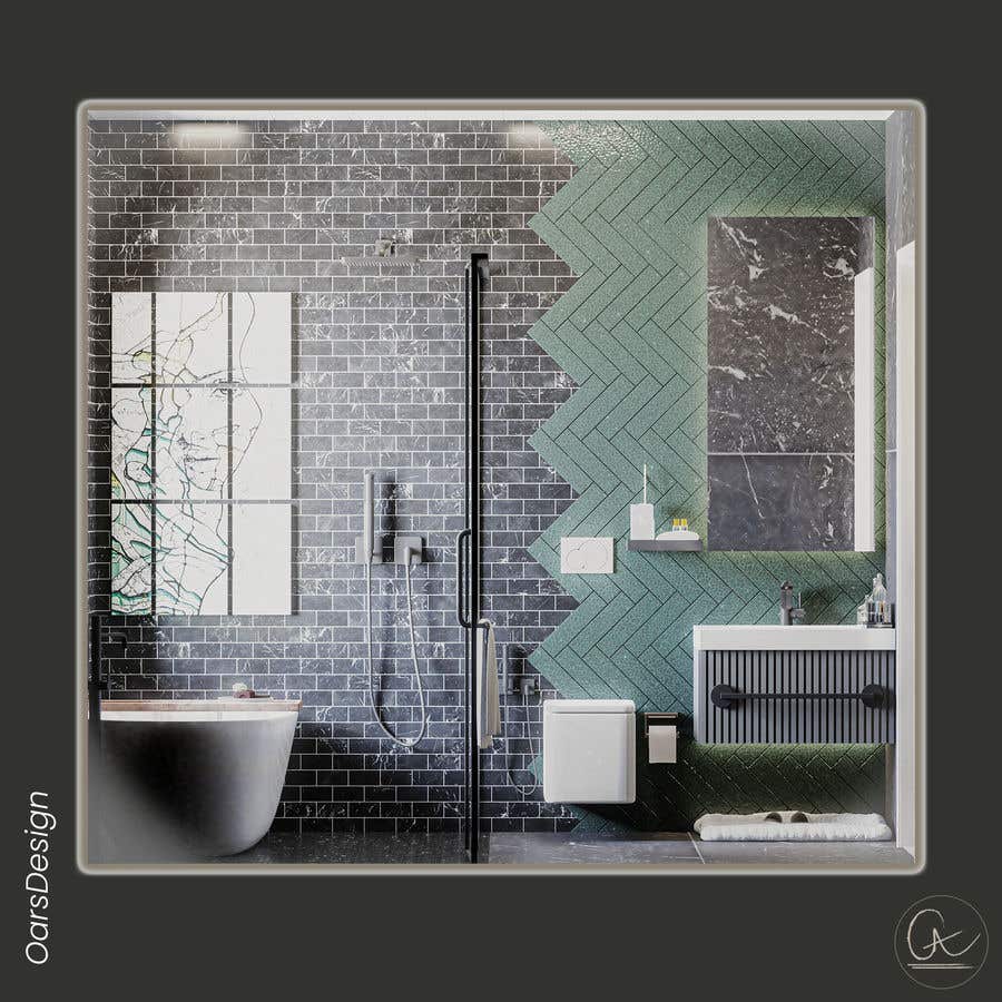 Inscrição nº 24 do Concurso para                                                 3D Bathroom Render, interior design
                                            