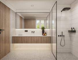 #64 for 3D Bathroom Render, interior design by Hana998