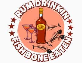 #161 untuk Rum Drinkin&#039; &amp; Fish Bone Eaten logo oleh raharahmanpur
