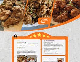 Nro 60 kilpailuun 1 page restaurant flyer for promotional menu. käyttäjältä joby4john
