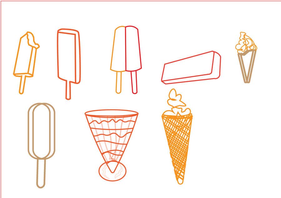Konkurrenceindlæg #711 for                                                 image design for icecream shop product
                                            