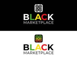 #130 for Create a logo for Black MarketPlace by arifmithul28